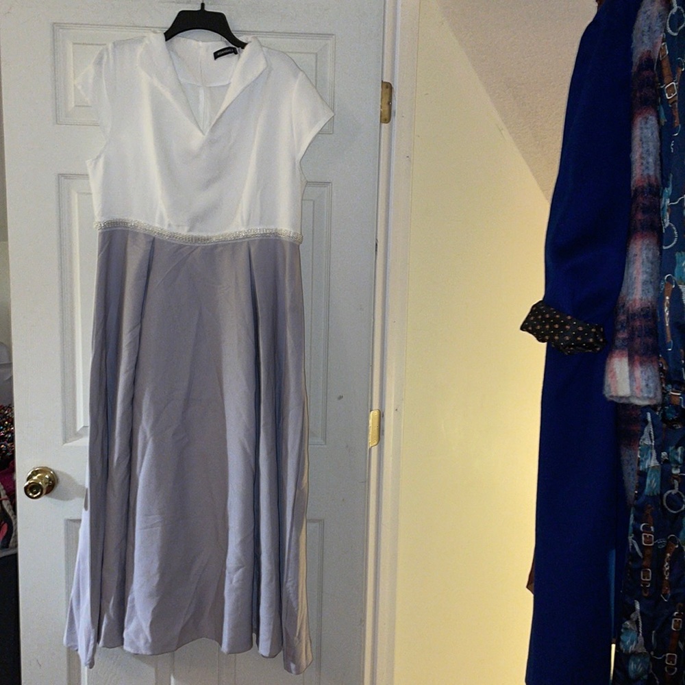 Waist beaded dress
